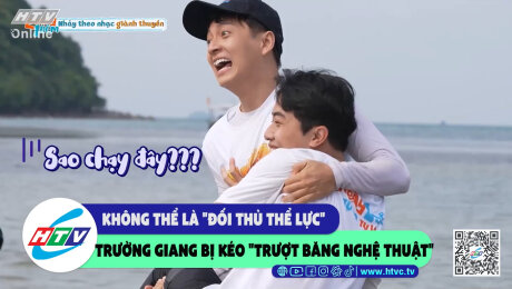 Xem Show CLIP HÀI Không thể là "đối thủ thể lực" Trường Giang bị kéo "trượt băng nghệ thuật" HD Online.